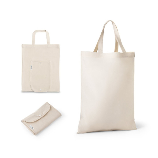 BEIRUT. Faltbare Tasche aus Baumwolle (50%), receycelte Baumwolle (30%) und Polyester (20% rPET) (14