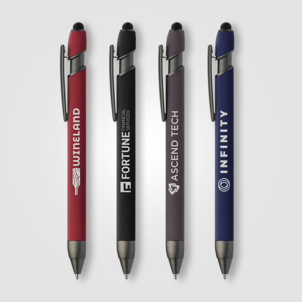 Prince Gunmetal Kugelschreiber - m/Stylus