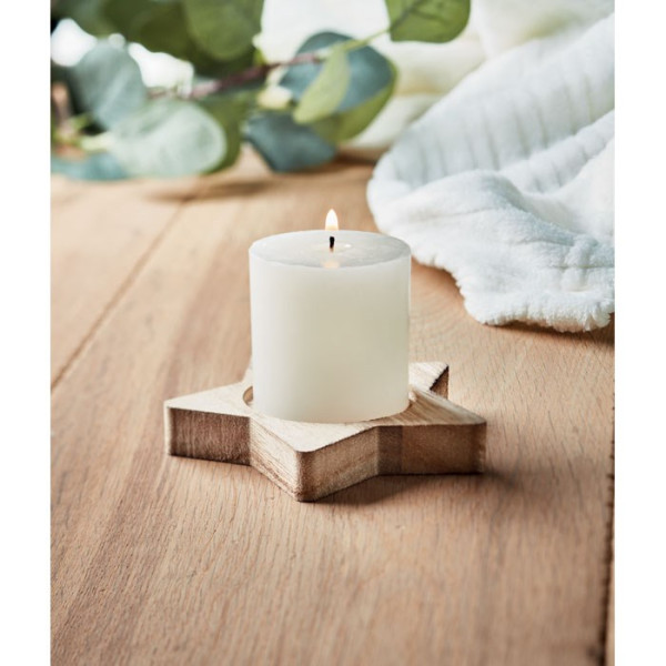 LOTUS - Kerze mit Halter