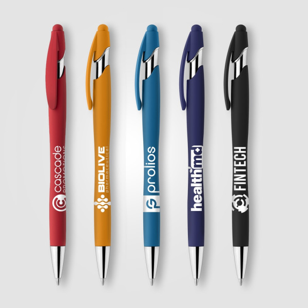 La Jolla Softy Brights Kugelschreiber - m/Stylus