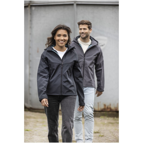 Coltan Softshelljacke aus recyceltem Material für Herren