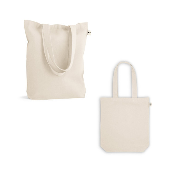 GIRONA. TraTragetasche aus Baumwolle (50%), recycelter Baumwolle (30%) und polyester (20% rPET) (220