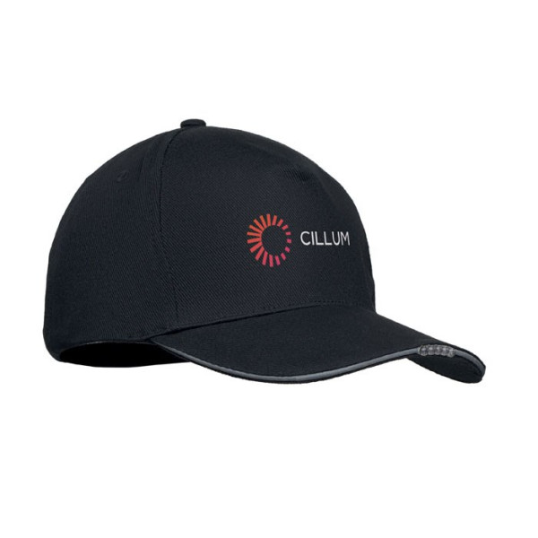 LUZCAP - Baseball Kappe mit LED 220g/m²
