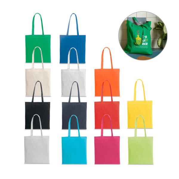 CAIRO. Tragetasche aus recycelter Baumwolle (70%) und polyester (30% rPET) (180 g/m²)